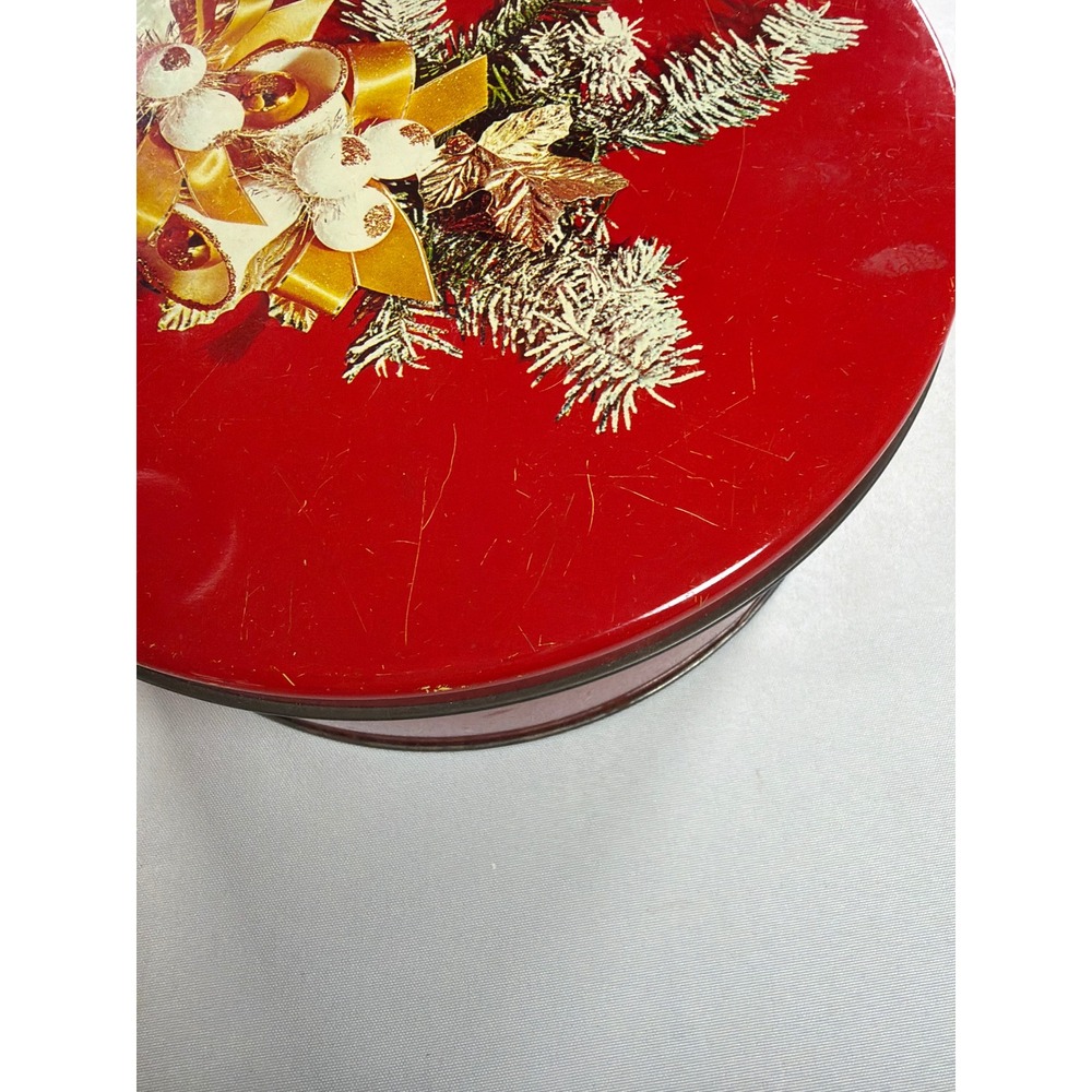 Vintage Grandma Sewing Box Christmas Tin Needles Thread Pinwheel Singer Kit Lot - Picture 9 of 14